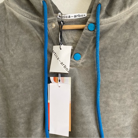 ARTICA ARBOX Two Tone Hoodie Sweater - Picture 6 of 8